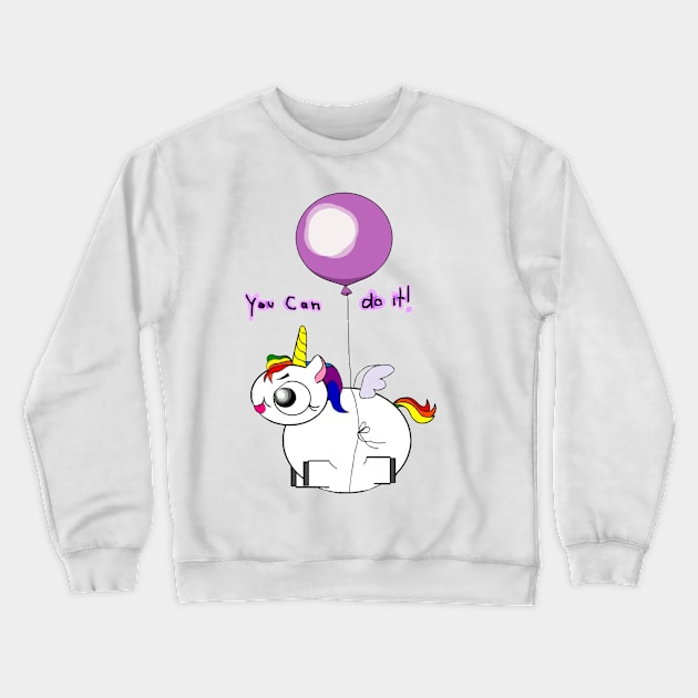 Bob the Unicorn Crewneck Sweatshirt by DMC 